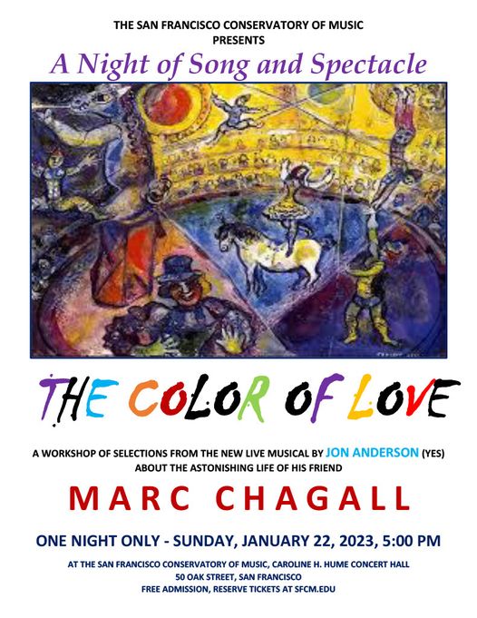 Marc Chagall: The Color of Love